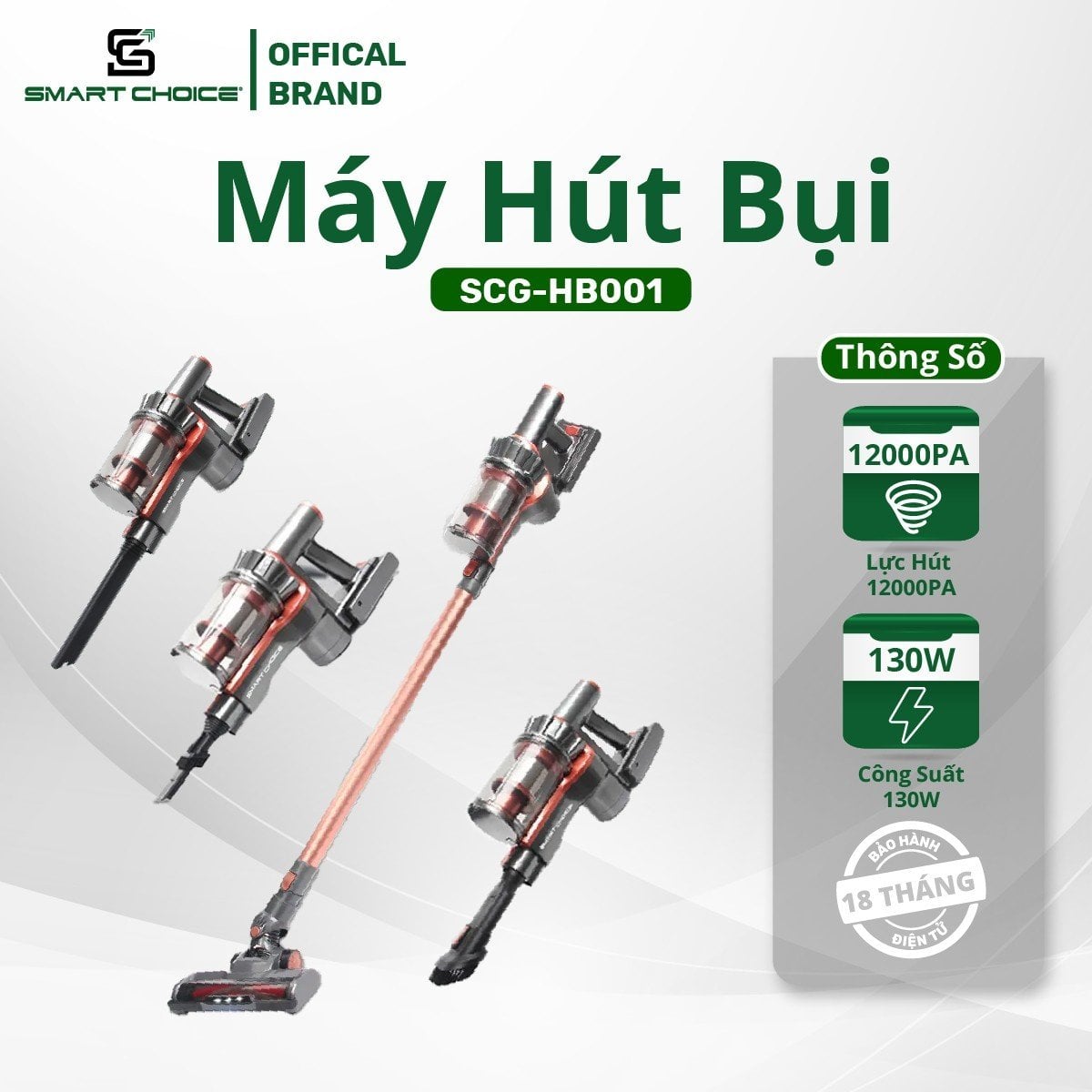 Máy hút bụi Smartchoice SCG – HB001