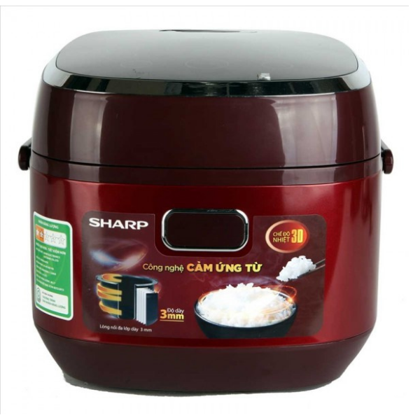 Nồi cơm điện cao tần Sharp 1.8 lít KS-IH190V-RD