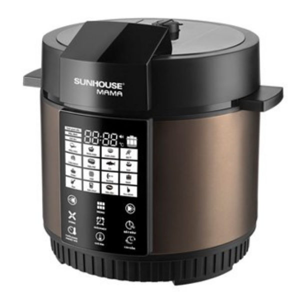 NỒI ÁP SUẤT ĐIỆN TỬ ĐA NĂNG SUNHOUSE MAMA SHD1588B