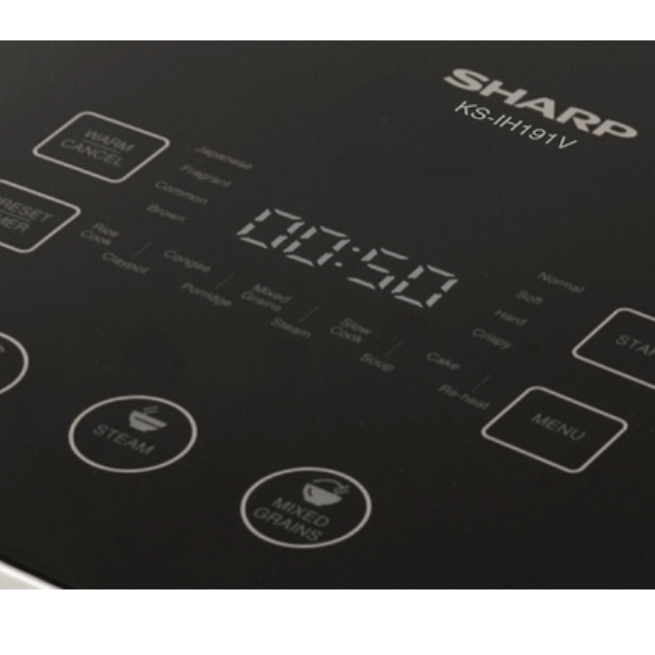 Nồi cơm Điện tử cao tần 1.8L Sharp KS-IH191V-BK