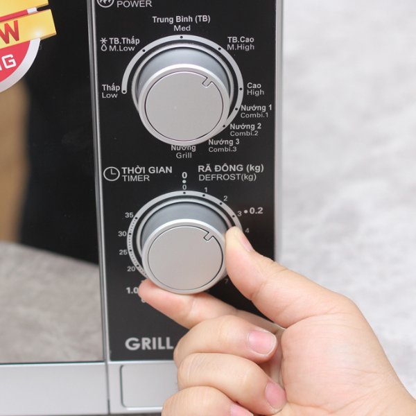 Lò vi sóng Sharp R-G223VN-SM 20 lít