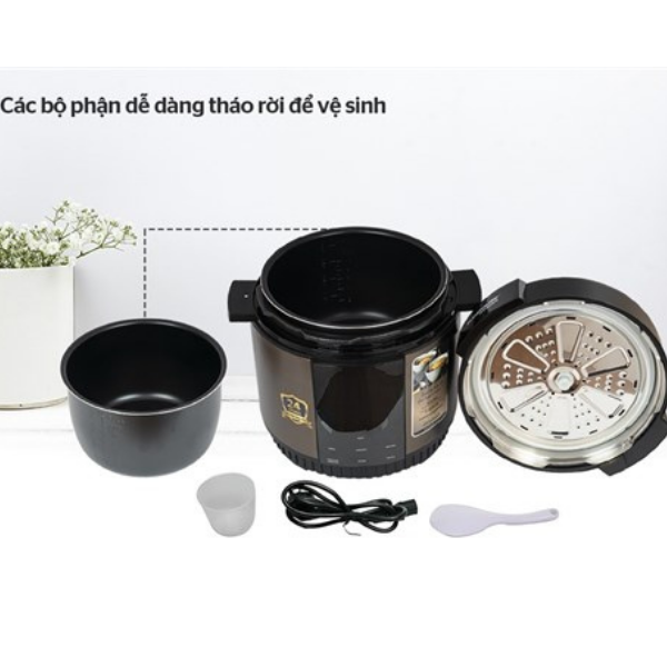 NỒI ÁP SUẤT ĐIỆN TỬ ĐA NĂNG SUNHOUSE MAMA SHD1588B