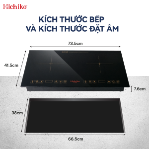 Bếp đôi từ-hồng ngoại Hichiko HC-2562