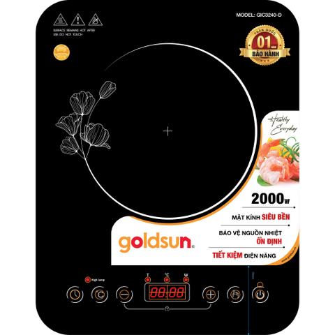 Bếp điện từ đơn Goldsun GIC3240-D