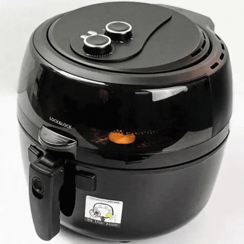 Nồi chiên không dầu 6.5L Lock&Lock EJF586BLK