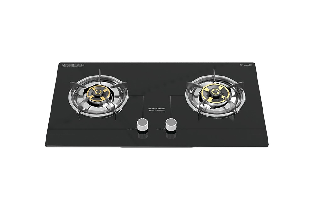 BẾP GAS ÂM KÍNH SUNHOUSE SHB5525-SG
