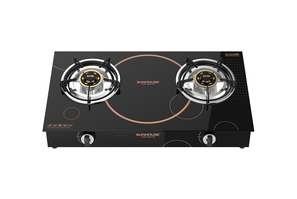 BẾP GAS DƯƠNG KÍNH SUNHOUSE SHB307-MT
