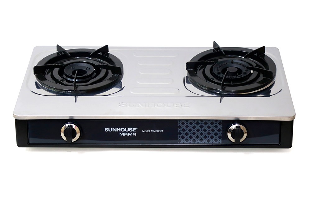 BẾP GAS DƯƠNG MẶT INOX SUNHOUSE MAMA MMB0981
