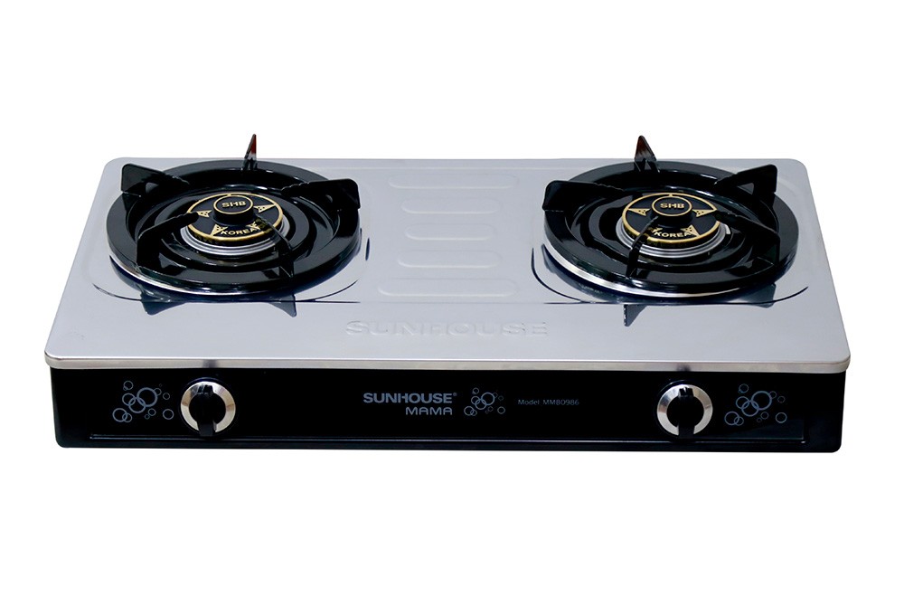 BẾP GAS DƯƠNG MẶT INOX SUNHOUSE MAMA MMB0986