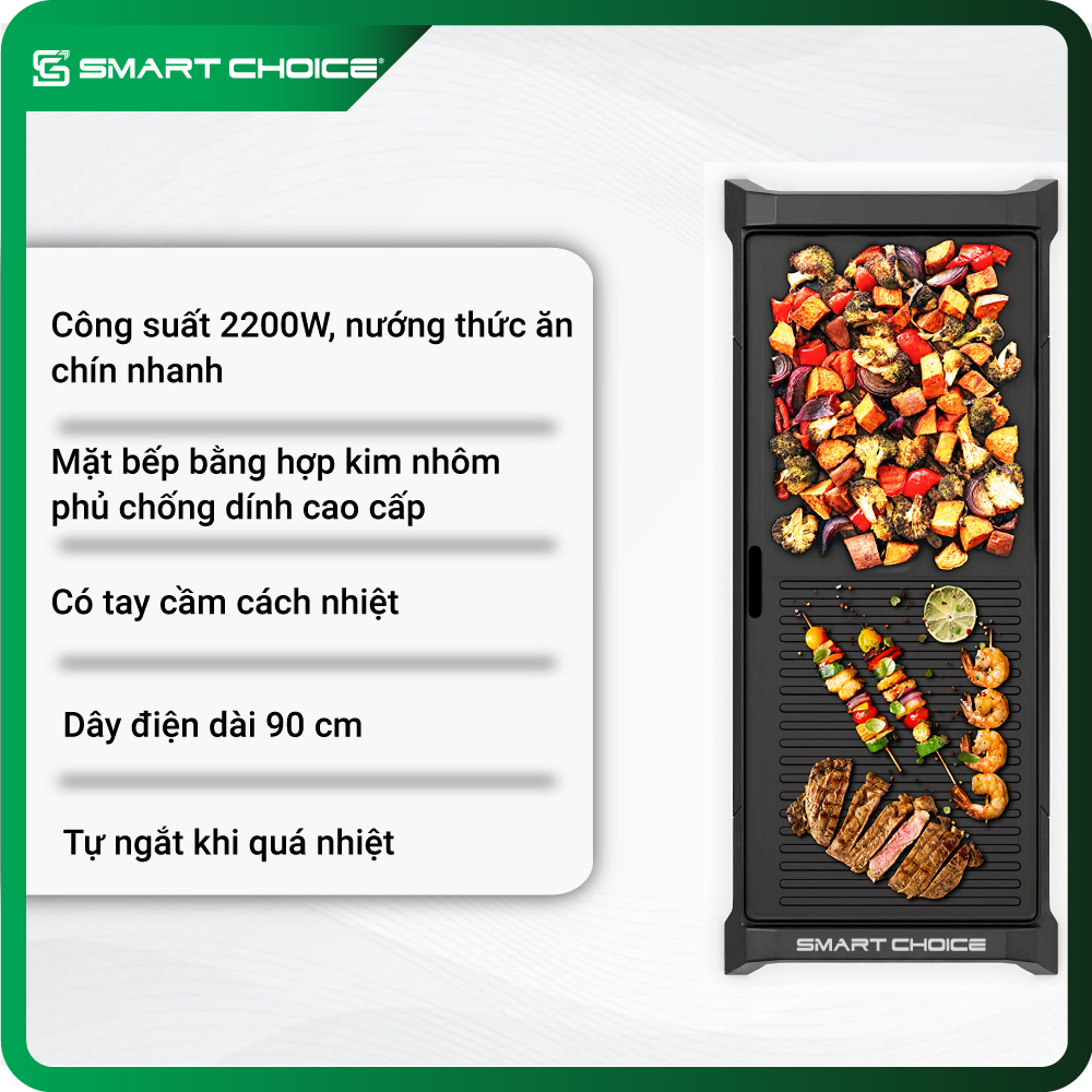Bếp nướng điện Smartchoice SCG – ND001