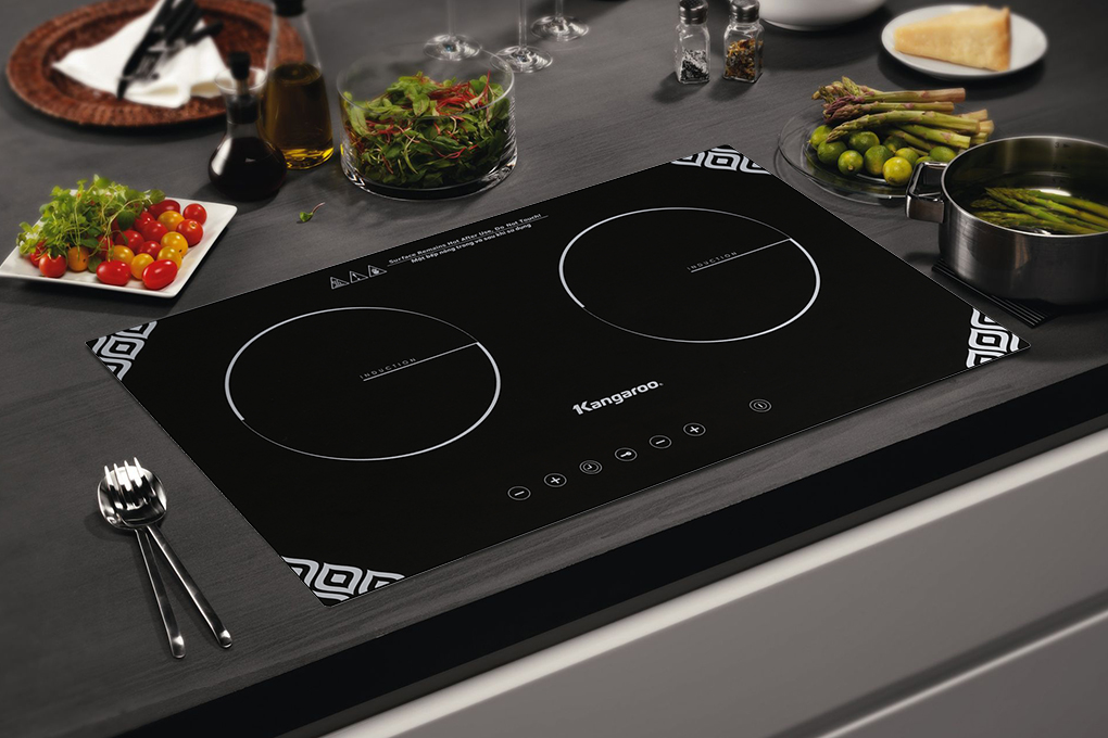 Bếp điện từ đôi Kangroo KG498N