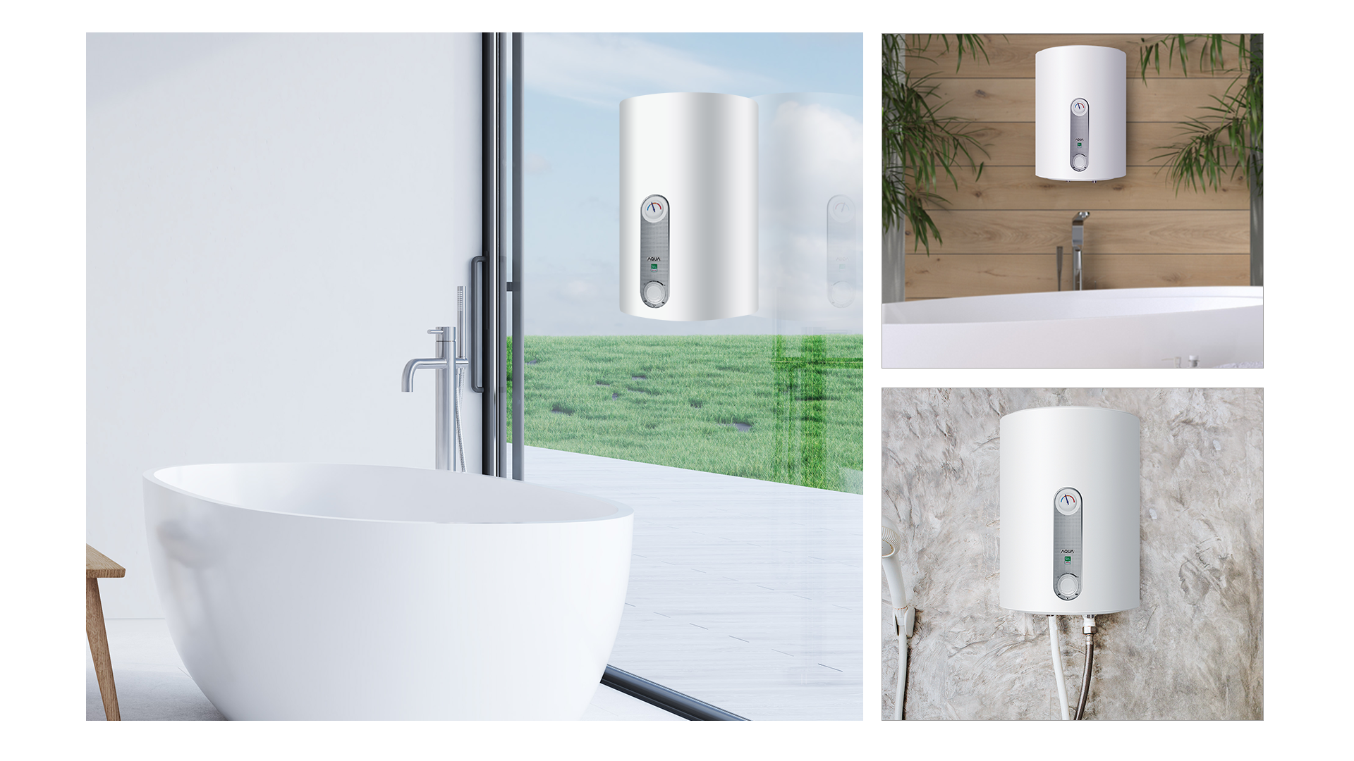 BÌNH NÓNG LẠNH AQUA 30 LÍT AES30V-E1(H)