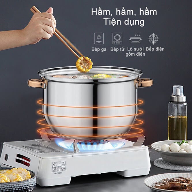 Bộ nồi Đức 3 món ENGELBERG EB-8016