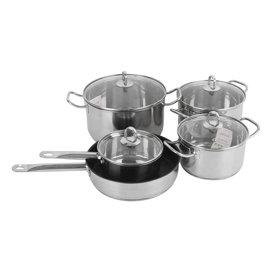 Bộ nồi inox- chảo chống dính-quánh inox GH20-5309SG