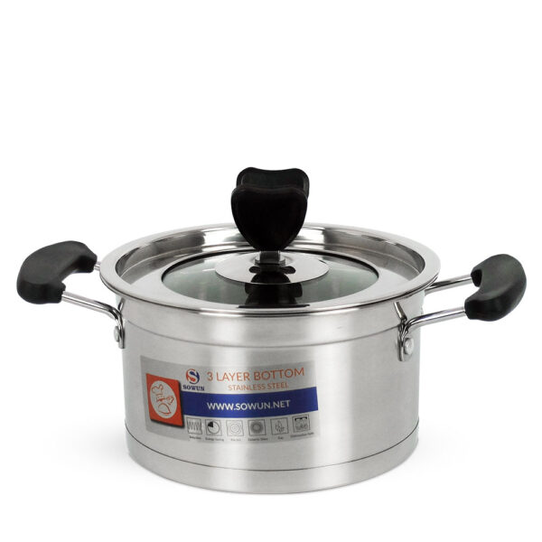 Bộ nồi inox cao cấp Sowun SW 324S