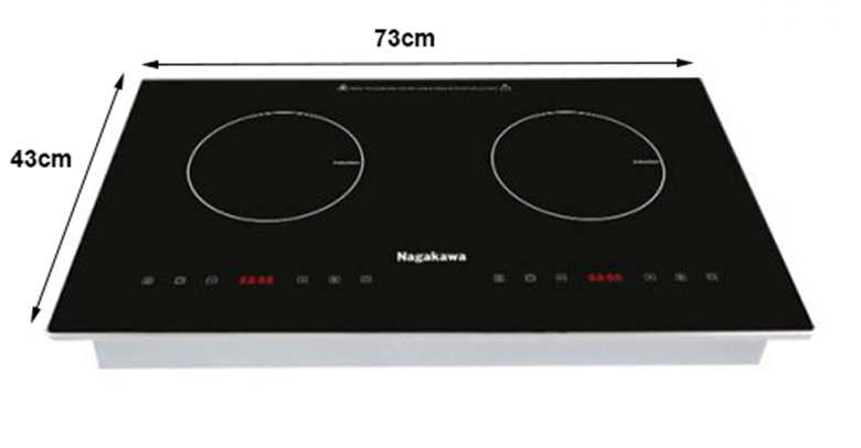 Bếp từ đôi Nagakawa NAG1201
