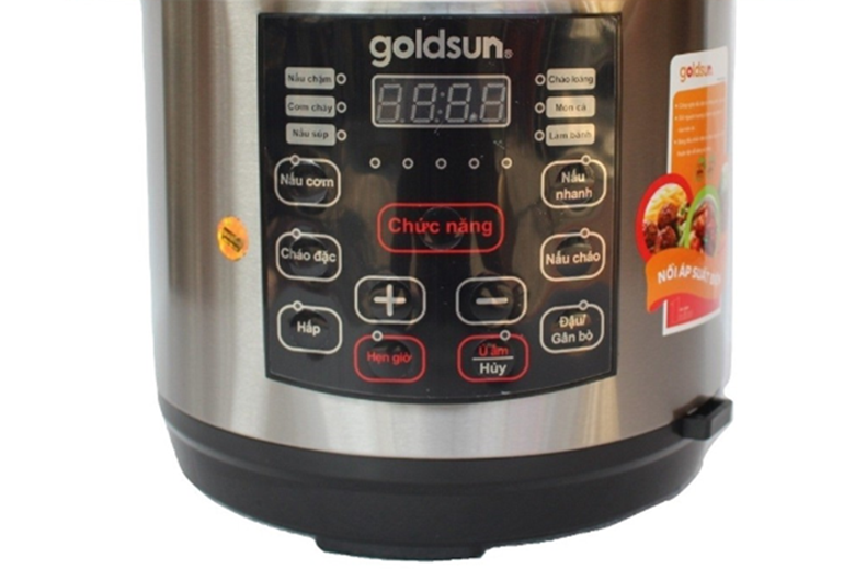 Nồi áp suất điện Goldsun 6 lít CD2601