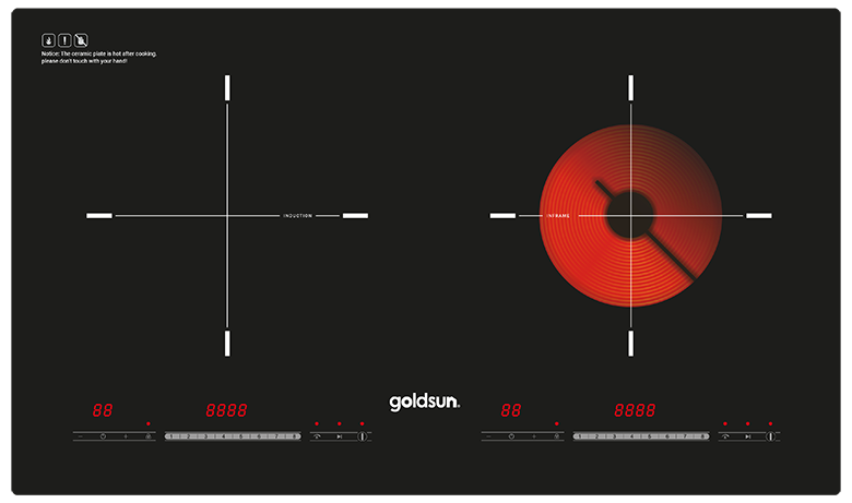 Bếp từ hồng ngoại Goldsun GDX7640
