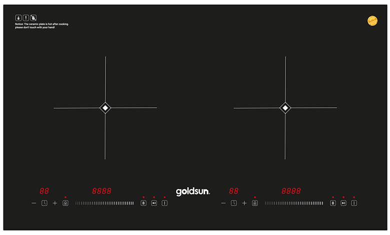 Bếp từ đôi Goldsun GDI7440