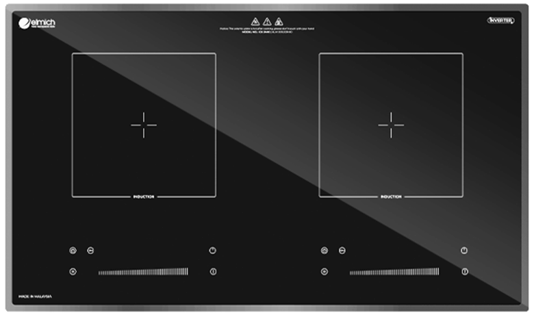 Bếp từ đôi Elmich ICE-3490
