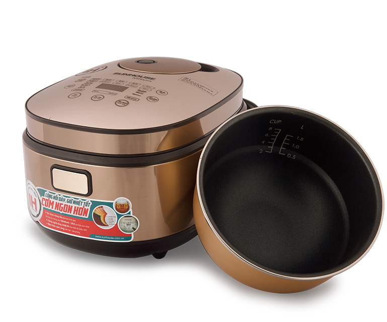 Nồi cơm điện cao tần 1.5L SUNHOUSE MAMA SHD8955