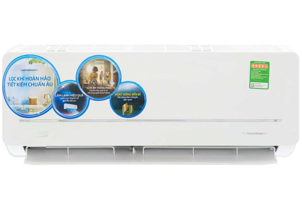 Điều hòa 2 chiều Beko Inverter 9000 BTU RSVH09VS