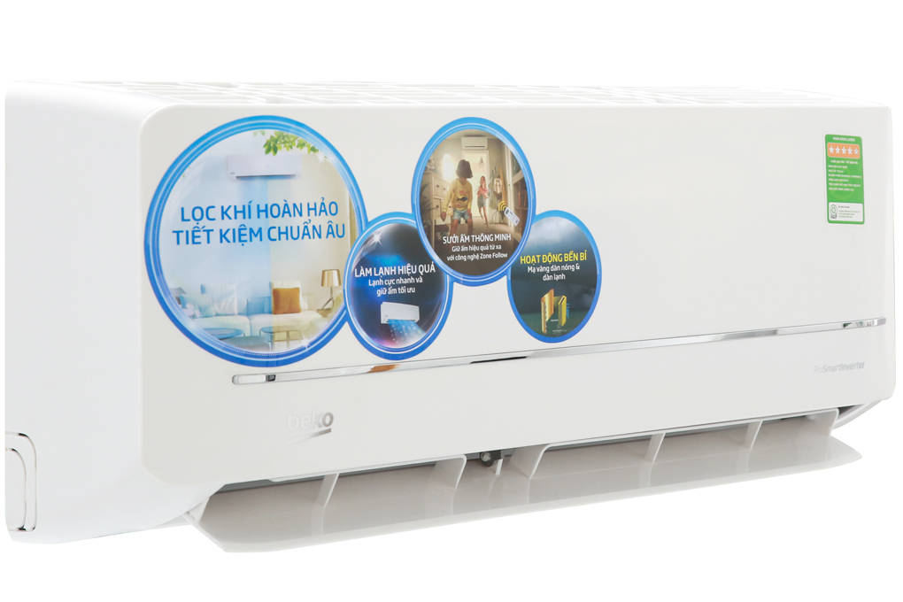 Điều hòa 2 chiều Beko Inverter 9000 BTU RSVH09VS