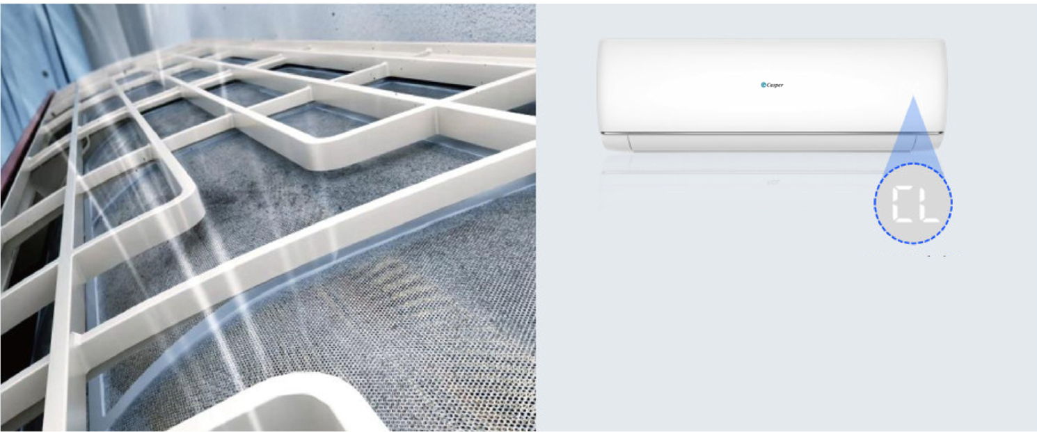 Điều hòa Casper 9000 BTU 1 chiều inverter GC-09IS33