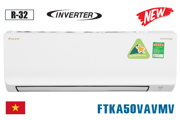 Điều hòa Daikin 18000BTU 1 chiều inverter FTKA50VAVMV