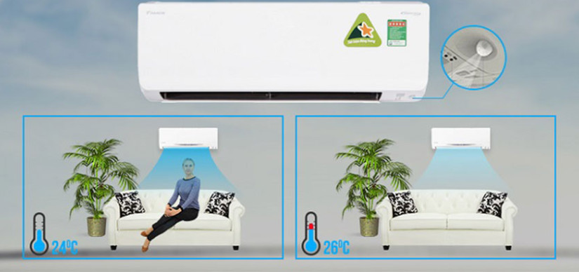 Điều hòa Daikin 24000Btu 2 Chiều Inverter FTXV71QVMV
