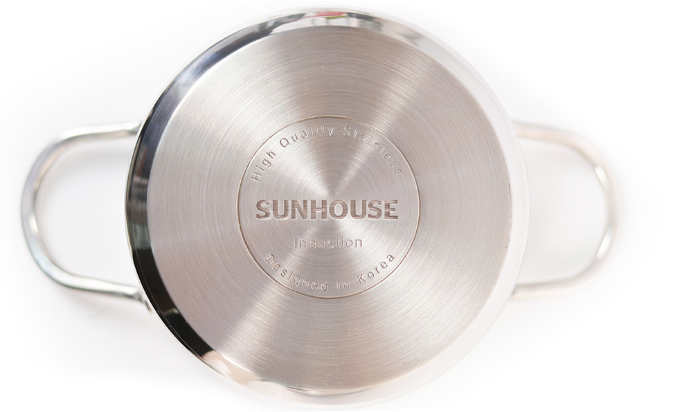 Bộ nồi Inox 5 đáy cao cấp SUNHOUSE SH888