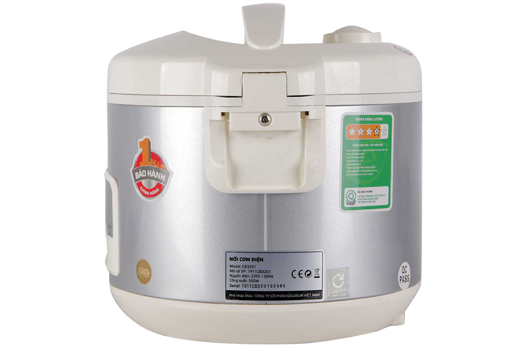 Nồi cơm điện Goldsun 1.2 lít CB3201
