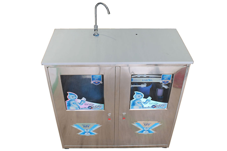 Máy lọc nước bán 6 lõi công nghiệp Karofi 50 lít/h KB50