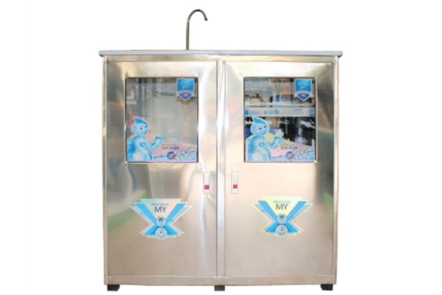 Máy lọc nước bán 6 lõi công nghiệp Karofi 50 lít/h KB50