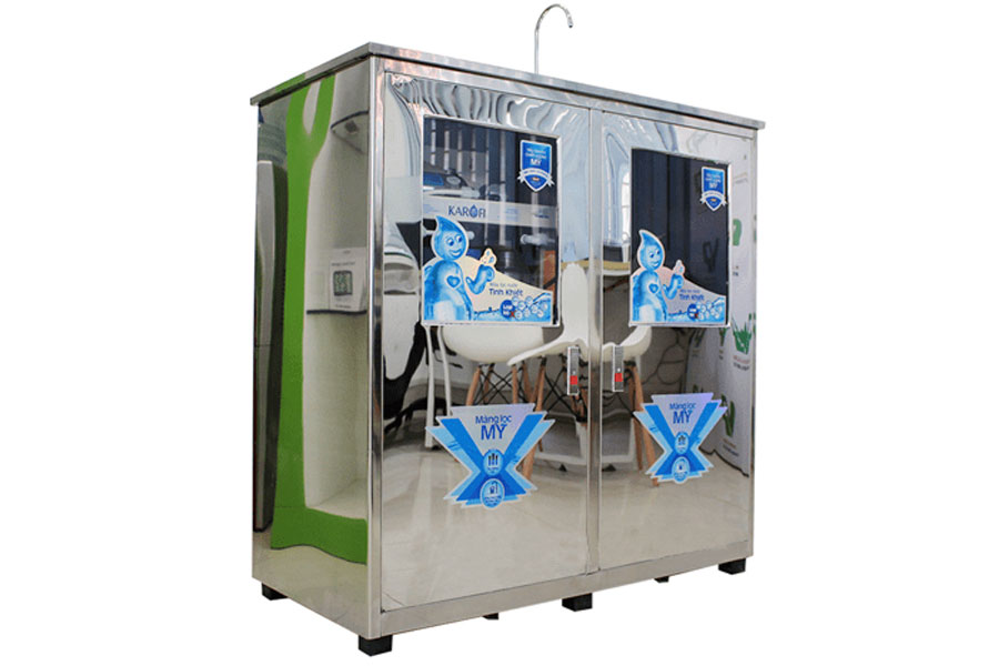 Máy lọc nước bán 6 lõi công nghiệp Karofi 50 lít/h KB50
