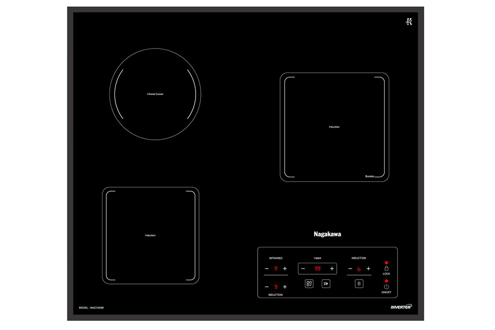 Bếp từ hồng ngoại Nagakawa NAG1253M