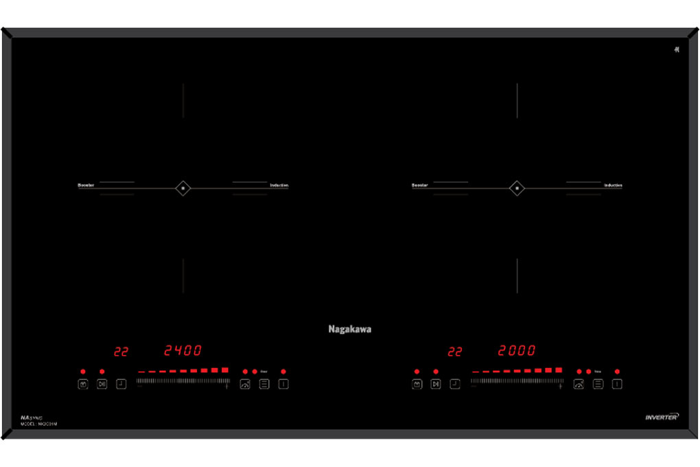 Bếp từ đôi Nagakawa NK2C01M