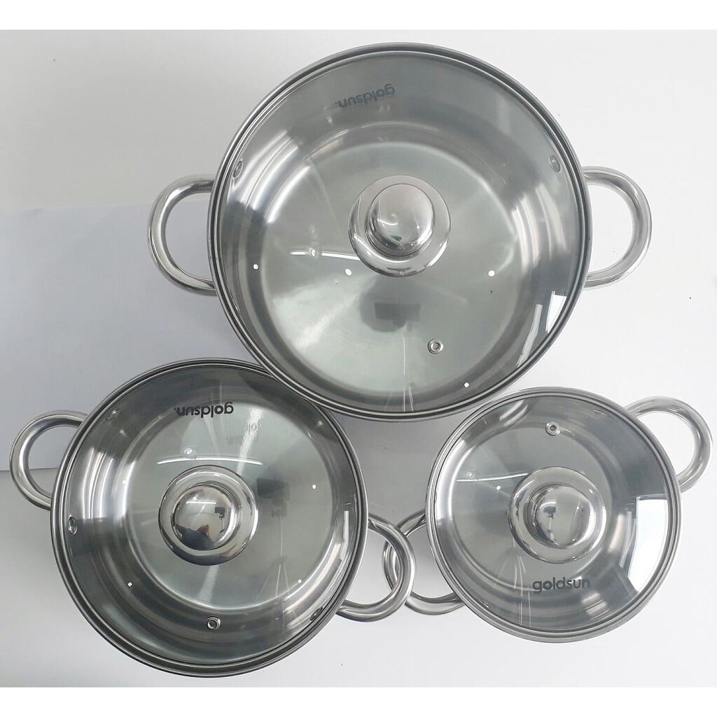 Bộ nồi inox GE33-3306SG