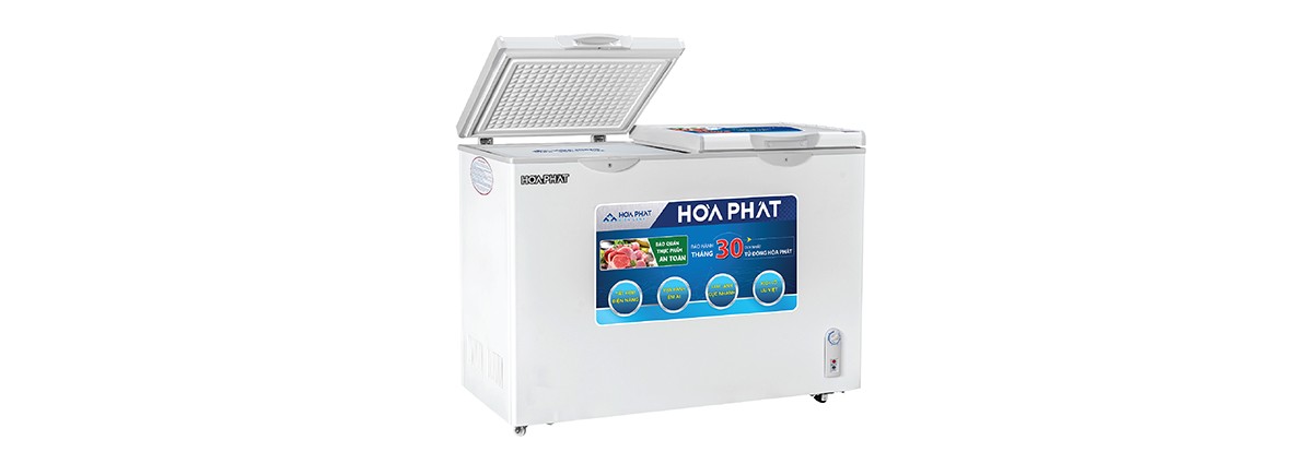 Tủ đông Hòa Phát 2 ngăn 2 cánh HCF 606S2Đ2