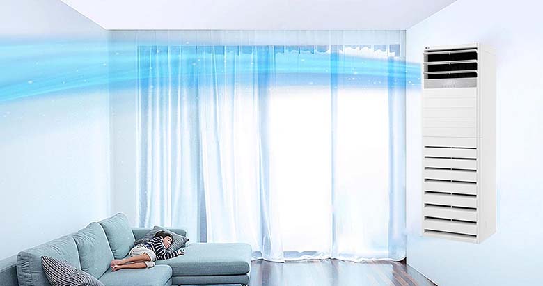 Điều hòa tủ đứng LG 1 chiều Inverter APNQ48GT3E4/AUUQ48GH4 1 pha 48000BTU