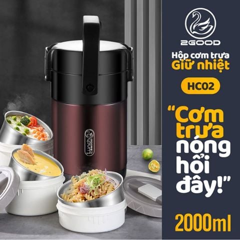 Hộp cơm giữ nhiệt 2GOOD HC02
