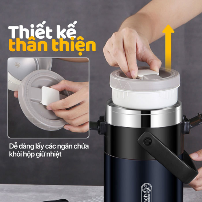 Hộp cơm giữ nhiệt 2GOOD HC02