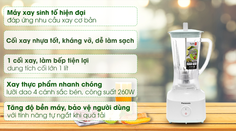 Máy xay sinh tố Panasonic MX-M100GRA