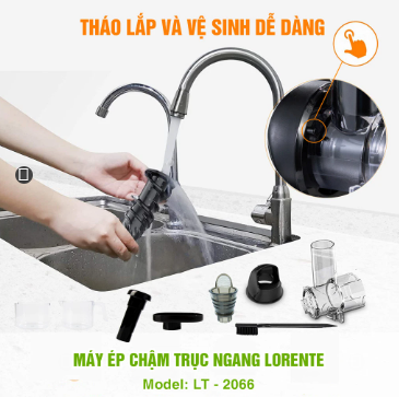 MÁY ÉP CHẬM LORENTE LT -2066