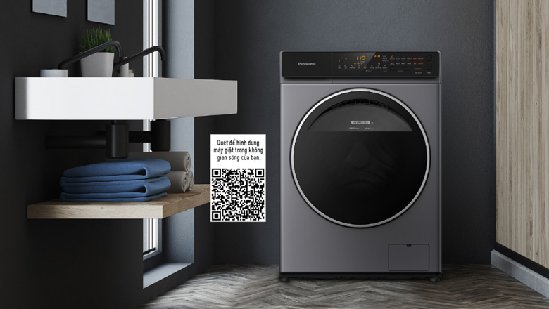 Máy giặt Panasonic Inverter 9 kg NA-V90FC1LVT