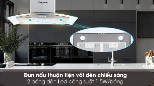 Máy hút mùi Kangaroo KG538