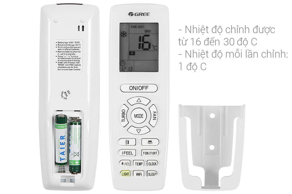 Điều hòa Gree Inverter 0.8 HP GWC07PA-K3D0P4