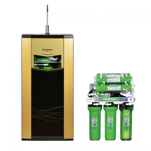 Máy lọc nước Kangaroo 9 lõi vỏ tủ VTU KG110A (dòng A - hút sâu)