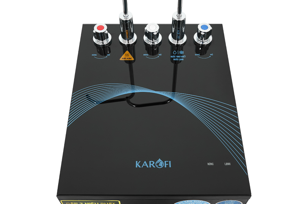Máy lọc nước RO nóng nguội lạnh Karofi KAD-X56 11 lõi