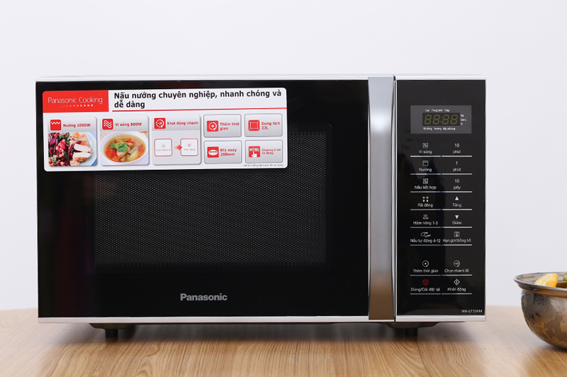 Lò vi sóng có nướng Panasonic NN-GT35HMYUE 23 lít